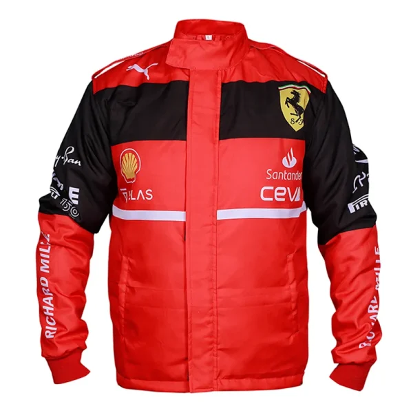 Charles Leclerc 2023 Ferrari F1 Racing Red Jacket