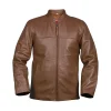 Areena Design Upgrade your wardrobe with the <strong>Leather Brown Rub Off Shaded Designer Brown Real</strong> jacket. This <strong>men's genuine leather outerwear</strong> features a unique shaded look, making it the perfect <strong>designer brown real leather jacket</strong> for a stylish statement. Light Brown Men’s Casual Biker Leather Jacket