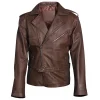 Areena Design <p>Upgrade your look with this **Men’s Biker Black Slim Fit Leather Jacket**. Perfect for riding, this **black leather biker jacket** offers a stylish, slim fit for the modern man. A truly versatile addition to your wardrobe.</p> Mens Biker Brown Genuine Leather Jacket