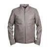 Areena Design <p>Hit the road in style with the <strong>Men’s Grey Leather Motorcycle Jacket</strong>. This genuine <strong>grey leather jacket for men</strong> features a sleek motorcycle style, offering both protection and a modern, versatile look. Perfect for any dedicated rider looking for <strong>high-quality biker apparel</strong>.</p> Men’s Grey Cafe Racer Leather Jacket