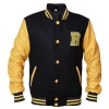 Areena Design <p>Unleash your inner rebel with this <strong>Men's Vintage Classic Biker Style Leather Jacket</strong>. This <strong>brown leather jacket</strong> is perfect for motorcycle enthusiasts, offering a timeless look and superior quality. Ideal for <strong>casual menswear biker fashion</strong>.</p> Men's Varsity Baseball Letterman Bomber Jacket