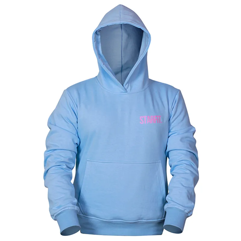 Sweat à Capuche Oasis - Collection Exclusive WTSMG Baby Blue - Vêtement Officiel Du Groupe