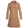 Areena Design <p>Embrace timeless style with this <strong>Women's Brown Wool Trench Coat</strong>. Perfect for winter, this <strong>long brown fabric coat</strong> offers both warmth and sophistication. Shop this <strong>ladies' wool trench coat</strong> today!</p> Women's Brown Embellished Wool Trench Coat