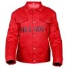 Areena Design <p>Embrace classic style with the <strong>Flight Aviator Brown Shearling Leather Jacket</strong>. This warm <strong>men's brown leather jacket</strong> features luxurious shearling, perfect for a vintage <strong>sheepskin leather bomber look</strong> this winter.</p> friends vlone Red jacket