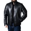 Areena Design <p>Ride in style with this <strong>Men Quilted Motorcycle Leather Jacket</strong>. This <strong>black leather jacket</strong> features a stylish quilted design, perfect for a modern <strong>biker look</strong>. Get your <strong>men's black quilted moto jacket</strong> today!</p> Men Sheepskin Black Leather Biker Jacket