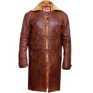 Men's Tom Hardy Bane Leather Trench Coat