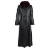 Areena Design <p>Elevate your wardrobe with the <strong>Black Single Breasted Leather Trench Coat</strong>. This <strong>women's real leather long coat</strong> in <strong>black</strong> offers timeless style and sophistication, perfect for a chic and modern look.</p> Black Real Leather Trench Coat