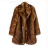 Areena Design <p>Upgrade your outerwear with this rugged **Brown Leather Trucker-Style Jacket** for men. Crafted from genuine **leather**, this classic **men's brown leather jacket** offers timeless style and durability. Perfect for a casual, bold look.</p> Brown Faux Fur Short Coat