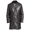 Areena Design <p>Ride in timeless style with the <strong>Classic Diamond Vintage Brown Biker Leather Jacket</strong>. This men's brown jacket is crafted from <strong>premium leather</strong>, featuring a classic diamond pattern. Perfect for <strong>vintage motorcycle enthusiasts</strong> seeking a rugged, stylish look.</p> Classic Black Genuine Leather Overcoat