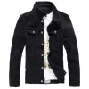 Areena Design <p>Embrace vintage style with this <strong>Classical Biker Retro Genuine Leather Pea Coat</strong>. This <strong>black leather men's pea coat</strong> offers a stylish, classic fit. Perfect for the ultimate <strong>men's retro leather jacket</strong> look.</p> Classic Slim Fit Motorcycle Jean Jacket