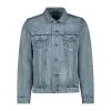 Areena Design <p>Unleash your style with the <strong>Men's Slim Fit Biker Style Leather Jacket</strong>. This <strong>black leather motorcycle jacket</strong> offers a sleek, modern fit. Perfect as a <strong>genuine leather slim fit biker jacket for men</strong>.</p> Men's Sky Blue Denim Jacket