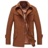 Areena Design <p>Embrace unique style with the <strong class='product-name'>Rose Pink Plush Teddy Coat with Hood</strong>. This bold <strong class='gender'>men's pink leather coat</strong> features a plush teddy design and is perfect for a <strong class='keyword'>stylish hooded leather jacket</strong> look this winter.</p> Single Breasted Wool Brown Overcoat