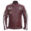 Areena Design <p>Command attention in this <strong>Red Leather Men's Military Bomber Jacket</strong>. This versatile winter coat provides <strong>exceptional warmth</strong> and a <strong>classic Biker style</strong>. Perfect for fashion-forward men seeking a trendy leather jacket.</p> Men's Maroon Limited Addition Leather Jacket <p>Command attention in this <strong>Red Leather Men's Military Bomber Jacket</strong>. This versatile winter coat provides <strong>exceptional warmth</strong> and a <strong>classic Biker style</strong>. Perfect for fashion-forward men seeking a trendy leather jacket.</p>