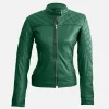 Areena Design <p>Get the ultimate biker look with this <strong>Women Long Cut Black Leather Motorcycle Vest</strong>. Crafted from <strong>real leather</strong>, this stylish black women's vest offers a comfortable, long-cut design perfect for <strong>biker apparel</strong> and layering.</p> Women Green Quilted Stylish Premium Leather Jacket <p>Get the ultimate biker look with this <strong>Women Long Cut Black Leather Motorcycle Vest</strong>. Crafted from <strong>real leather</strong>, this stylish black women's vest offers a comfortable, long-cut design perfect for <strong>biker apparel</strong> and layering.</p>