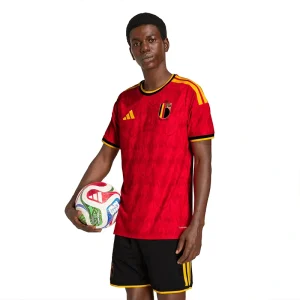 Areena Design <p>Cheer on your team in style with the <strong>FIFA World Cup Belgium 2026 Authentic Home Jersey</strong>. Featuring a striking design inspired by Belgium’s iconic home look, this jersey provides a lightweight feel and athletic fit, perfect for match days, training, or everyday fan wear.</p> FIFA World Cup Belgium 2026 Authentic Home Jersey <p>Cheer on your team in style with the <strong>FIFA World Cup Belgium 2026 Authentic Home Jersey</strong>. Featuring a striking design inspired by Belgium’s iconic home look, this jersey provides a lightweight feel and athletic fit, perfect for match days, training, or everyday fan wear.</p>