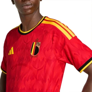 Areena Design <p>Cheer on your team in style with the <strong>FIFA World Cup Belgium 2026 Authentic Home Jersey</strong>. Featuring a striking design inspired by Belgium’s iconic home look, this jersey provides a lightweight feel and athletic fit, perfect for match days, training, or everyday fan wear.</p> FIFA World Cup Belgium 2026 Authentic Home Jersey <p>Cheer on your team in style with the <strong>FIFA World Cup Belgium 2026 Authentic Home Jersey</strong>. Featuring a striking design inspired by Belgium’s iconic home look, this jersey provides a lightweight feel and athletic fit, perfect for match days, training, or everyday fan wear.</p>
