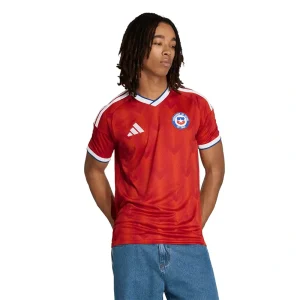 Areena Design <p>Cheer on your team in style with the <strong>FIFA World Cup Chile 2026 Home Jersey</strong>. Featuring a vibrant design inspired by Chile’s iconic home look, this jersey offers a lightweight feel and athletic fit, perfect for match days, training, or everyday fan wear.</p> FIFA World Cup Chile 2026 Home Jersey <p>Cheer on your team in style with the <strong>FIFA World Cup Chile 2026 Home Jersey</strong>. Featuring a vibrant design inspired by Chile’s iconic home look, this jersey offers a lightweight feel and athletic fit, perfect for match days, training, or everyday fan wear.</p>