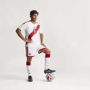 FIFA World Cup Peru 2026 Home Authentic Jersey <p>Cheer on your team in style with the <strong>FIFA World Cup Peru 2026 Home Authentic Jersey</strong>. Featuring an iconic design inspired by Peru’s legendary home look, this jersey combines a lightweight feel and athletic fit, perfect for match days, training, or everyday fan wear.</p>