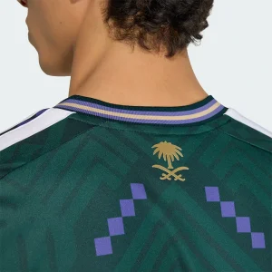FIFA World Cup Saudi Arabia 2026 Home Jersey <p>Cheer on your team in style with the <strong>FIFA World Cup Saudi Arabia 2026 Home Jersey</strong>. Featuring a striking design inspired by Saudi Arabia’s iconic home look, this jersey provides a lightweight feel and athletic fit, perfect for match days, training, or everyday fan wear.</p>