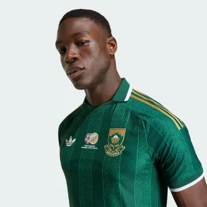 Areena Design <p>Support South Africa with the <strong>FIFA World Cup South Africa 2026 Away Authentic Jersey</strong>. Designed with South Africa’s bold away colors and the official crest, this authentic jersey combines comfort, style, and top-tier performance. Made with premium materials for a perfect fit, it’s the ultimate way for fans to cheer on South Africa during the 2026 World Cup.</p> FIFA World Cup South Africa 2026 Away Authentic Jersey <p>Support South Africa with the <strong>FIFA World Cup South Africa 2026 Away Authentic Jersey</strong>. Designed with South Africa’s bold away colors and the official crest, this authentic jersey combines comfort, style, and top-tier performance. Made with premium materials for a perfect fit, it’s the ultimate way for fans to cheer on South Africa during the 2026 World Cup.</p>
