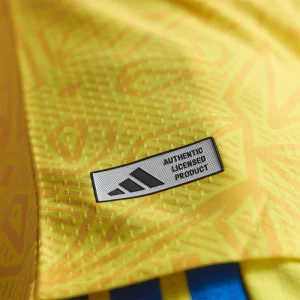 Areena Design <p>Cheer on Ukraine in the <strong>FIFA World Cup Ukraine 2026 Home Jersey</strong>. This jersey showcases Ukraine's vibrant national colors and crest, offering both style and comfort. Made with high-quality materials, it's the perfect choice for passionate fans looking to support their team in the 2026 World Cup with confidence and pride.</p> FIFA World Cup Ukraine 2026 Home Jersey <p>Cheer on Ukraine in the <strong>FIFA World Cup Ukraine 2026 Home Jersey</strong>. This jersey showcases Ukraine's vibrant national colors and crest, offering both style and comfort. Made with high-quality materials, it's the perfect choice for passionate fans looking to support their team in the 2026 World Cup with confidence and pride.</p>