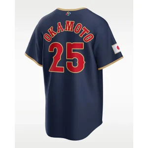 Kazuma Okamoto Japan National Baseball Team 2026 World Baseball Classic Jersey <p>Celebrate your love for Japanese baseball with the Kazuma Okamoto Japan National Baseball Team 2026 World Baseball Classic Jersey. Designed for dedicated fans, this jersey offers a bold team-inspired look with strong national pride and sporty everyday style.</p>