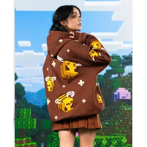 Mine Craft Bee Hoodie <p>Minecraft Bee hoodie with a fun game-inspired look and a comfy casual fit. Great for everyday wear, lounging, or gifting to fans of playful graphics.</p>