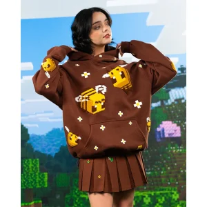 Mine Craft Bee Hoodie <p>Minecraft Bee hoodie with a fun game-inspired look and a comfy casual fit. Great for everyday wear, lounging, or gifting to fans of playful graphics.</p>