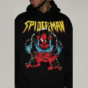 The Amazing Spider-Man Hoodie - Black <p>Black The Amazing Spider-Man hoodie with a bold comic-inspired look and casual comfort. A standout layer for fans who want an easy everyday statement piece.</p>