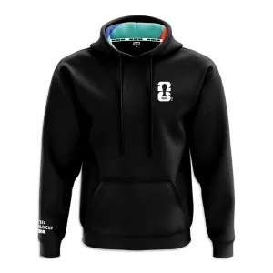 2026 World Cup Pattern Black Unisex Hoodie