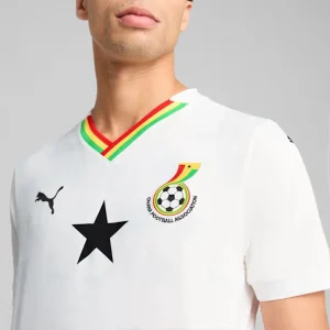 Areena Design <p>PUMA 2026 Mens Ghana Football Association Home Soccer Jersey is designed to keep you comfortable and stylish, featuring durable materials and a unique design perfect for any occasion.</p> PUMA 2026 Mens Ghana Football Association Home Soccer Jersey <p>PUMA 2026 Mens Ghana Football Association Home Soccer Jersey is designed to keep you comfortable and stylish, featuring durable materials and a unique design perfect for any occasion.</p>