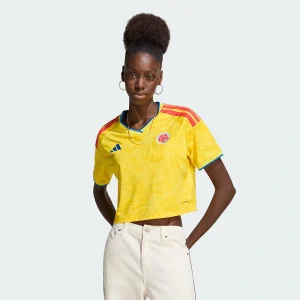 Areena Design <p>Adidas FIFA World Cup Colombia 2026 Home Cropped Jersey brings football-inspired style with a bold home look, a cropped silhouette, and lightweight comfort for easy everyday wear.</p> Adidas FIFA World Cup Colombia 2026 Home Cropped Jersey <p>Adidas FIFA World Cup Colombia 2026 Home Cropped Jersey brings football-inspired style with a bold home look, a cropped silhouette, and lightweight comfort for easy everyday wear.</p>