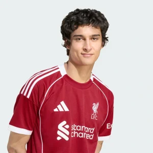 Areena Design <p>Adidas Men's Liverpool FC 25/26 Home Jersey delivers versatile jersey styling with durable everyday fabric construction, practical storage, and dependable comfort for game day, casual wear, and fan styling.</p> Adidas Men's Liverpool FC 25/26 Home Jersey <p>Adidas Men's Liverpool FC 25/26 Home Jersey delivers versatile jersey styling with durable everyday fabric construction, practical storage, and dependable comfort for game day, casual wear, and fan styling.</p>