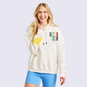 Adult Hooded Sweatshirt Cream