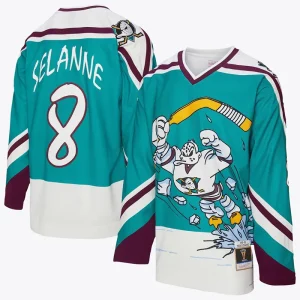 Anaheim Ducks Power Play Alternate Jersey by Mitchell & Ness