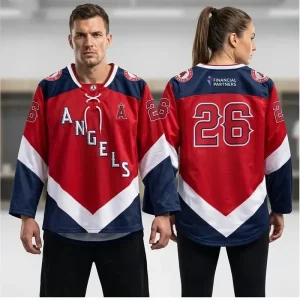 Areena Design <p>Angels Hockey Jersey delivers sport-inspired styling, lightweight comfort, and easy everyday versatility.</p> Angels Hockey Jersey <p>Angels Hockey Jersey delivers sport-inspired styling, lightweight comfort, and easy everyday versatility.</p>