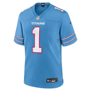 Areena Design <p>Carnell Tate Titans Jersey delivers modern everyday style, a lightweight feel, and sport-inspired everyday comfort.</p> Carnell Tate Titans Jersey <p>Carnell Tate Titans Jersey delivers modern everyday style, a lightweight feel, and sport-inspired everyday comfort.</p>