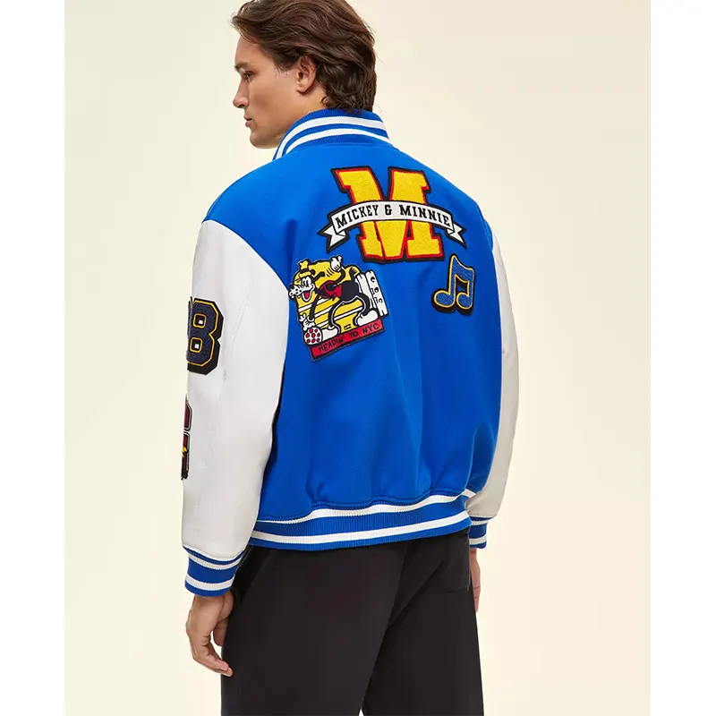 Disney Varsity Jacket 2 Disney Varsity Jacket <p>Disney Varsity Jacket is designed to keep you comfortable and stylish, featuring durable materials and a unique design perfect for any occasion.</p>