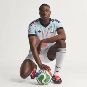 Areena Design <p>A Belgium 2026 away jersey featuring national team colors and comfortable performance fabric for supporters and casual wear.</p> Mens Belgium 2026 Away Jersey <p>A Belgium 2026 away jersey featuring national team colors and comfortable performance fabric for supporters and casual wear.</p>