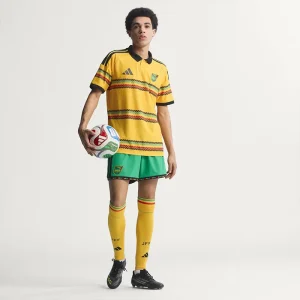 Areena Design <p>A FIFA World Cup Jamaica 26 x Bob Marley 2026 home jersey blending culture and team pride with premium construction.</p> FIFA World Cup Jamaica 26 x Bob Marley 2026 Home Jersey <p>A FIFA World Cup Jamaica 26 x Bob Marley 2026 home jersey blending culture and team pride with premium construction.</p>