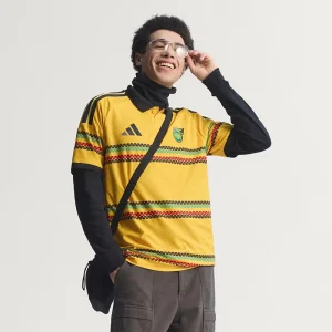 Areena Design <p>A FIFA World Cup Jamaica 26 x Bob Marley 2026 home jersey blending culture and team pride with premium construction.</p> FIFA World Cup Jamaica 26 x Bob Marley 2026 Home Jersey <p>A FIFA World Cup Jamaica 26 x Bob Marley 2026 home jersey blending culture and team pride with premium construction.</p>