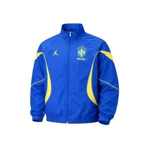 Mens FiFa World Cup Nike × Jordan Brazil Anthem Jacket