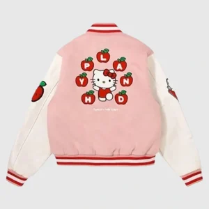 Areena Design <p><strong>Hello Kitty Varsity Jacket</strong>: A playful varsity-style jacket with a Hello Kitty theme, perfect for fans of the iconic character.</p> Hello Kitty Varsity Jacket <p><strong>Hello Kitty Varsity Jacket</strong>: A playful varsity-style jacket with a Hello Kitty theme, perfect for fans of the iconic character.</p>