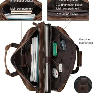 Areena Design <p>Leather Briefcase For Men Laptop Crossbody Shoulder Messenger Bag delivers versatile messenger bag styling with leather construction, practical storage, and dependable comfort for daily commuting, office use, and travel.</p> Leather Briefcase For Men Laptop Crossbody Shoulder Messenger Bag <p>Leather Briefcase For Men Laptop Crossbody Shoulder Messenger Bag delivers versatile messenger bag styling with leather construction, practical storage, and dependable comfort for daily commuting, office use, and travel.</p>