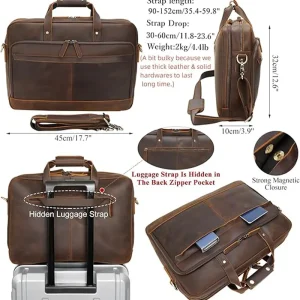 Areena Design <p>Leather Briefcase For Men Laptop Crossbody Shoulder Messenger Bag delivers versatile messenger bag styling with leather construction, practical storage, and dependable comfort for daily commuting, office use, and travel.</p> Leather Briefcase For Men Laptop Crossbody Shoulder Messenger Bag <p>Leather Briefcase For Men Laptop Crossbody Shoulder Messenger Bag delivers versatile messenger bag styling with leather construction, practical storage, and dependable comfort for daily commuting, office use, and travel.</p>