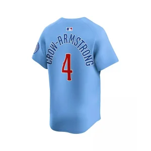 Areena Design <p>MLB Nike Mens Pete Crow-Armstrong Light Chicago Cubs Alternate Limited Player Jersey adds authentic fan style with a clean athletic look, standout team identity, and a comfortable fit for match days or casual outfits.</p> MLB Nike Mens Pete Crow-Armstrong Light Chicago Cubs Alternate Limited Player Jersey <p>MLB Nike Mens Pete Crow-Armstrong Light Chicago Cubs Alternate Limited Player Jersey adds authentic fan style with a clean athletic look, standout team identity, and a comfortable fit for match days or casual outfits.</p>
