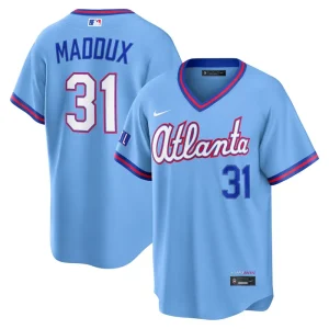 Mens Atlanta Braves Greg Maddux Nike Jersey