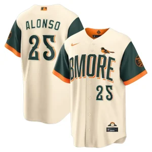 Areena Design <p>Mens Baltimore Orioles Pete Alonso Nike Cream 2026 City Connect Stadium Jersey delivers Pete Alonso-inspired style, cream colorway, tournament-era detailing in a versatile stadium jersey built for men fans, training days, and casual wear.</p> Mens Baltimore Orioles Pete Alonso Nike Cream 2026 City Connect Stadium Jersey <p>Mens Baltimore Orioles Pete Alonso Nike Cream 2026 City Connect Stadium Jersey delivers Pete Alonso-inspired style, cream colorway, tournament-era detailing in a versatile stadium jersey built for men fans, training days, and casual wear.</p>