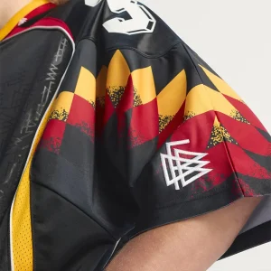 Areena Design <p>A remixed Germany jersey featuring creative design cues and comfortable performance fabric for casual and fan wear.</p> Mens Bringback Remixed Germany Jersey <p>A remixed Germany jersey featuring creative design cues and comfortable performance fabric for casual and fan wear.</p>