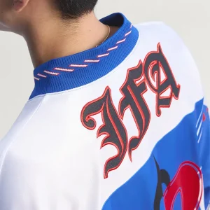 Areena Design <p>A remixed Japan jersey with unique design details and soft, breathable fabric for everyday wear and fandom.</p> Mens Bringback Remixed Japan Jersey <p>A remixed Japan jersey with unique design details and soft, breathable fabric for everyday wear and fandom.</p>